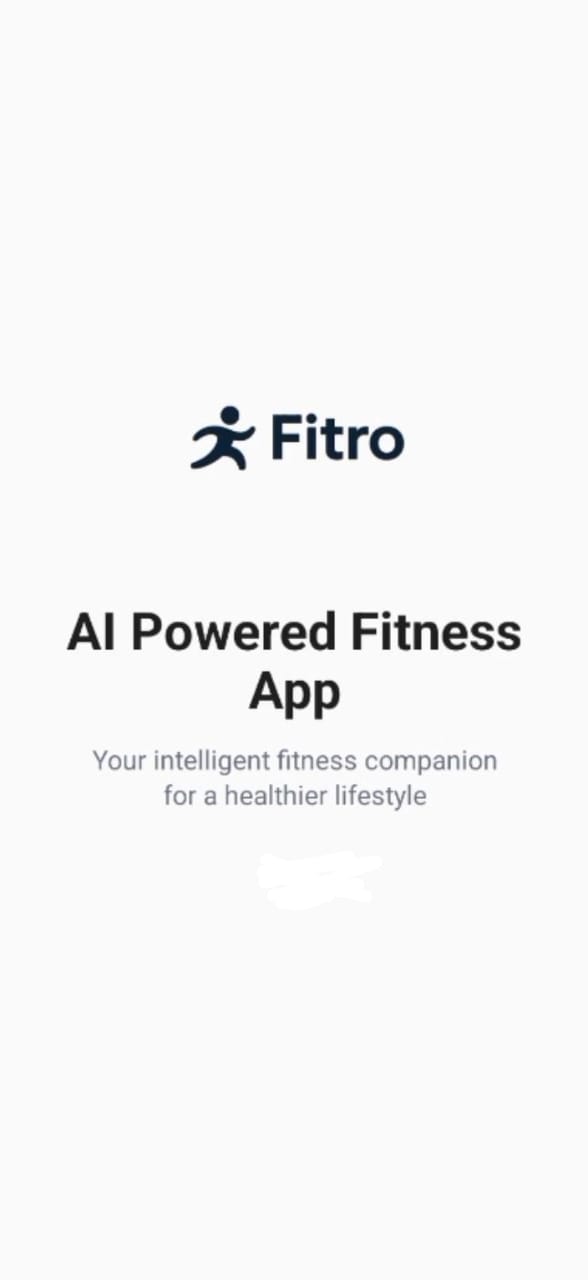 Fitro App Interface